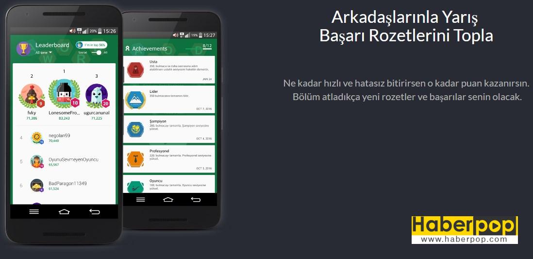 A word kelime bulmaca oyunu cevapları