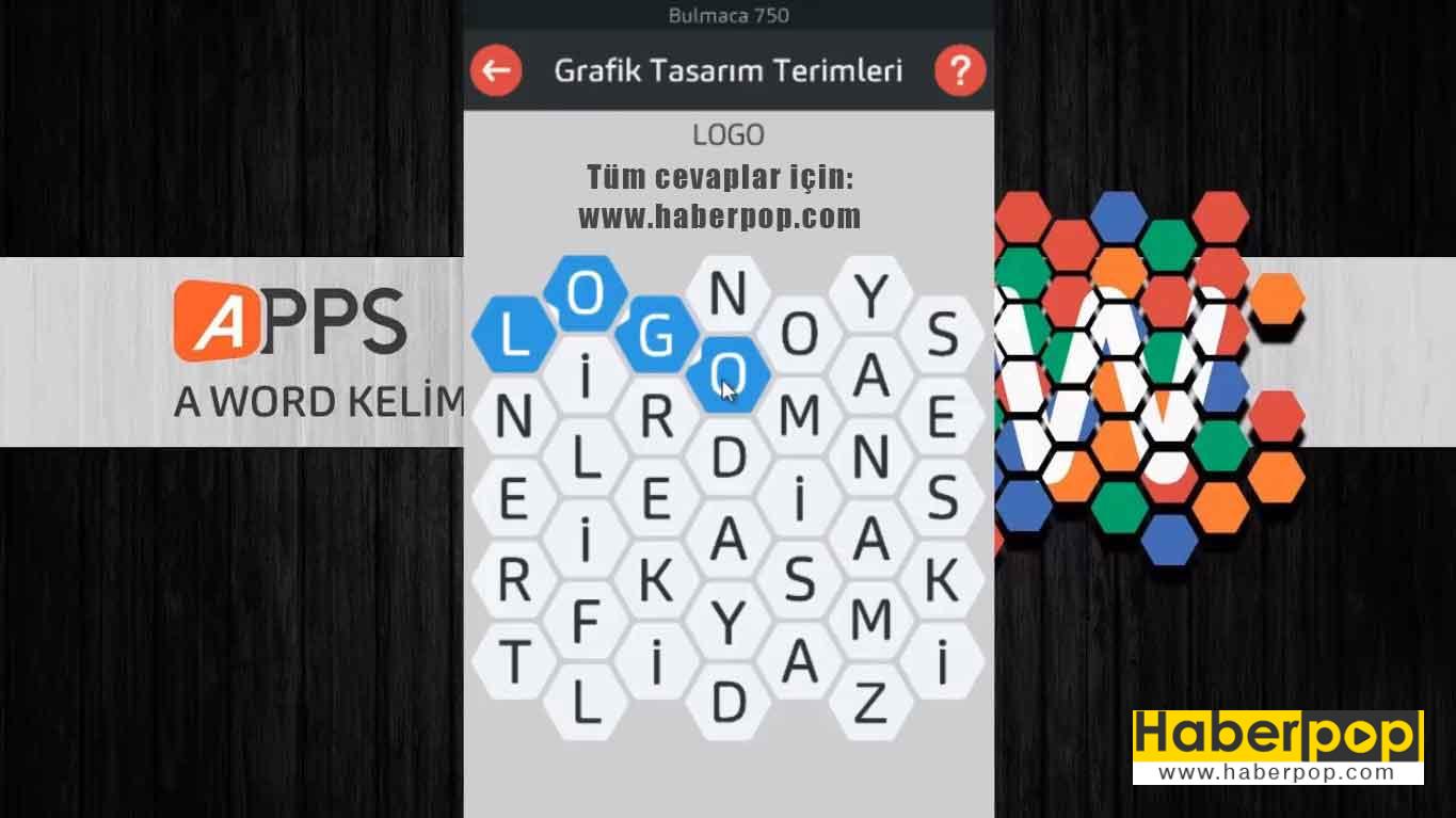 A Word Kelime Oyunu Tüm Soru ve Cevapları