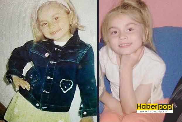 Aleyna Tilki'nin çocukluk yıllarına ait fotoğrafları 3 yaşında