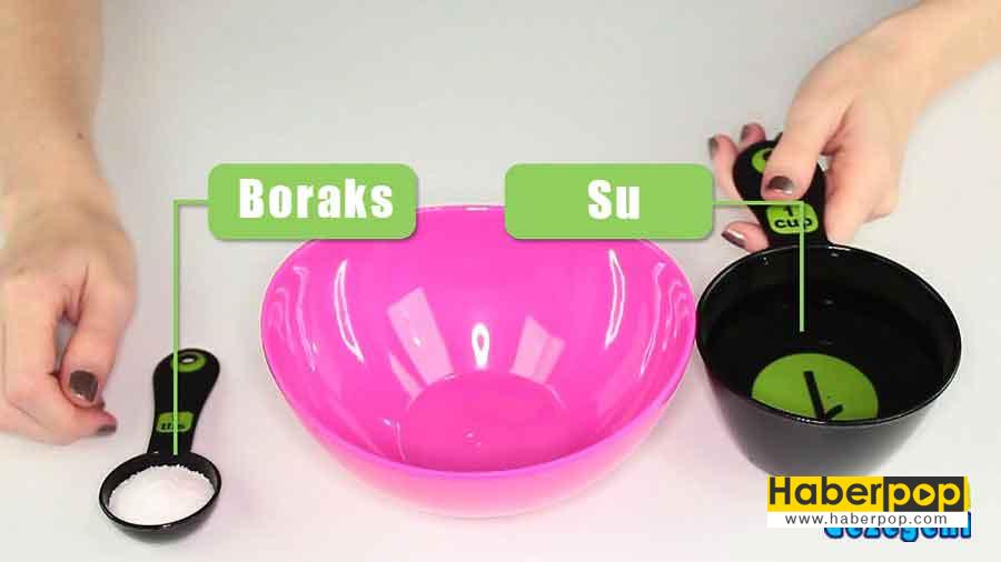 Borakssiz ve tutkalsız slime nasıl yapılır?