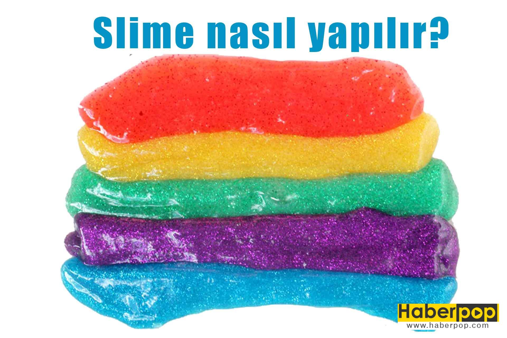 Borakssız Slime Nasıl Yapılır - Malzemeleri