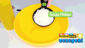Sabun parçacıklarından slime nasıl yapılır
